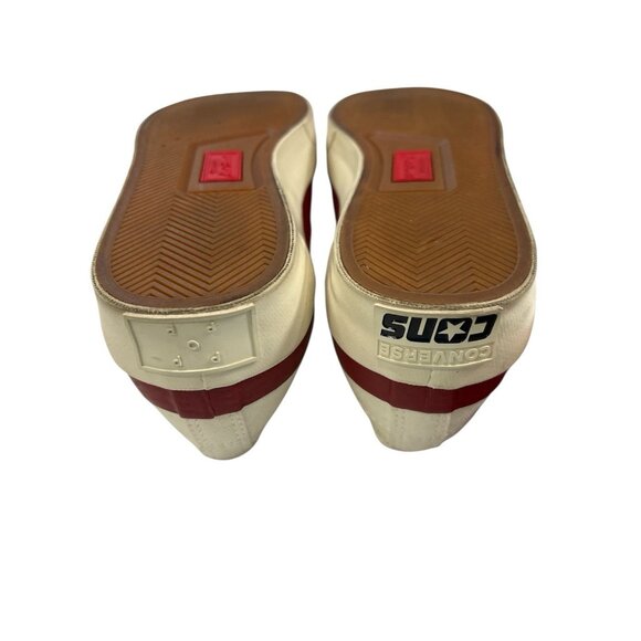 Size 11 - Pop Trading Company x Converse Jack Purcell Pro Low Egret Red - Picture 9 of 10